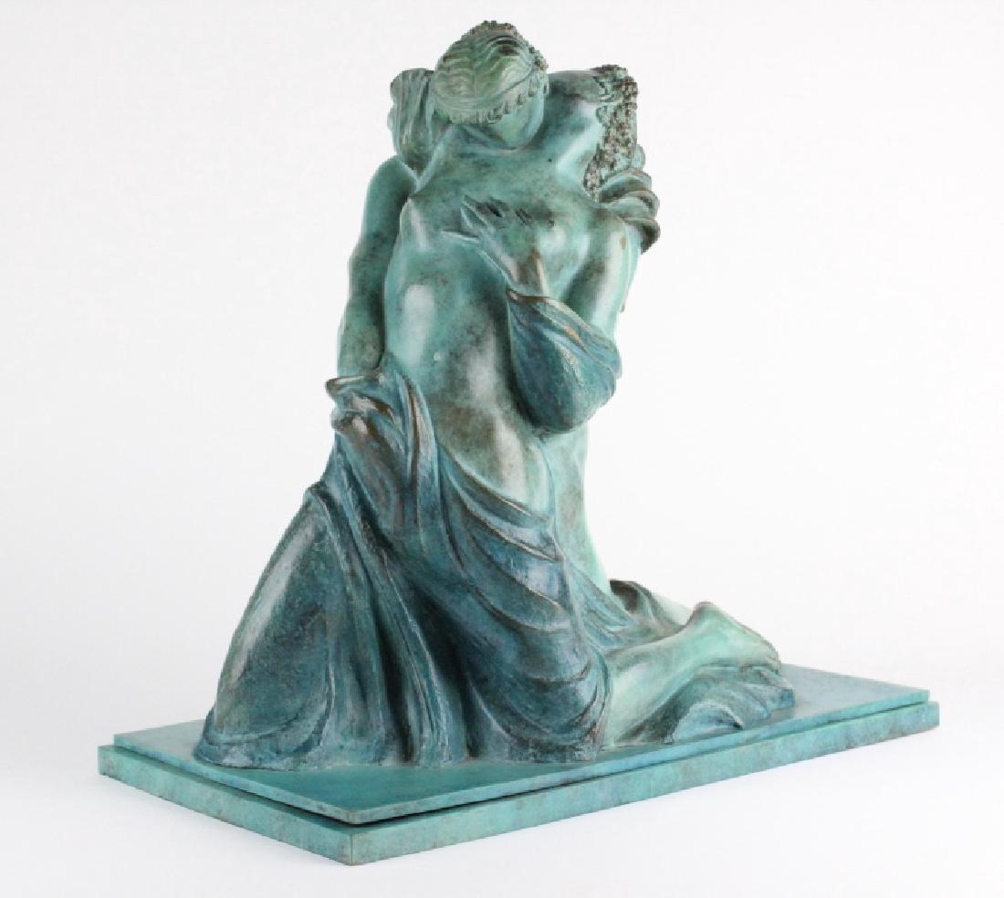 ALBA GONZALES Italian Lovers Cast Bronze Statue (1 of 9)