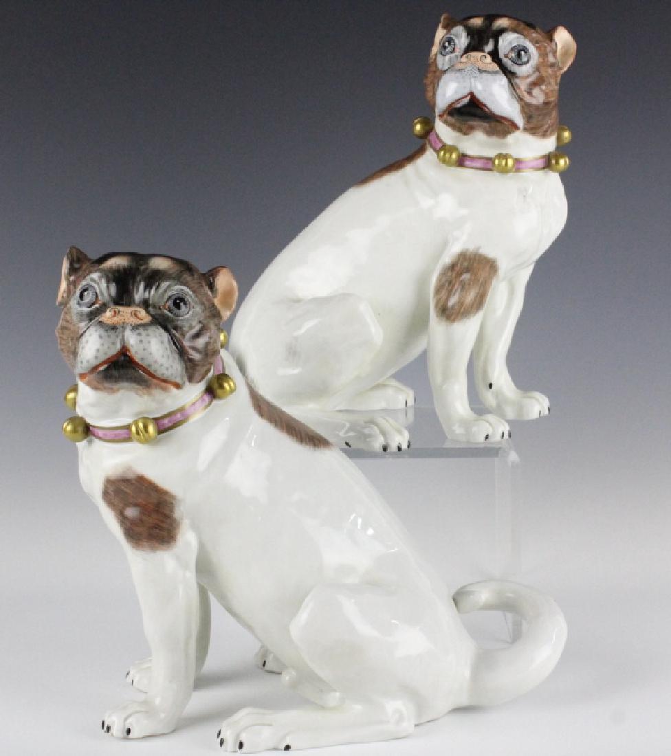 dog porcelain figurines