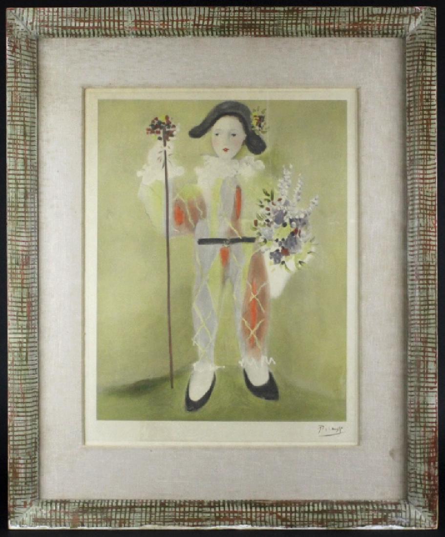 AFTER Pablo Picasso Le Petit Pierrot Aux Fleurs (1 of 6)