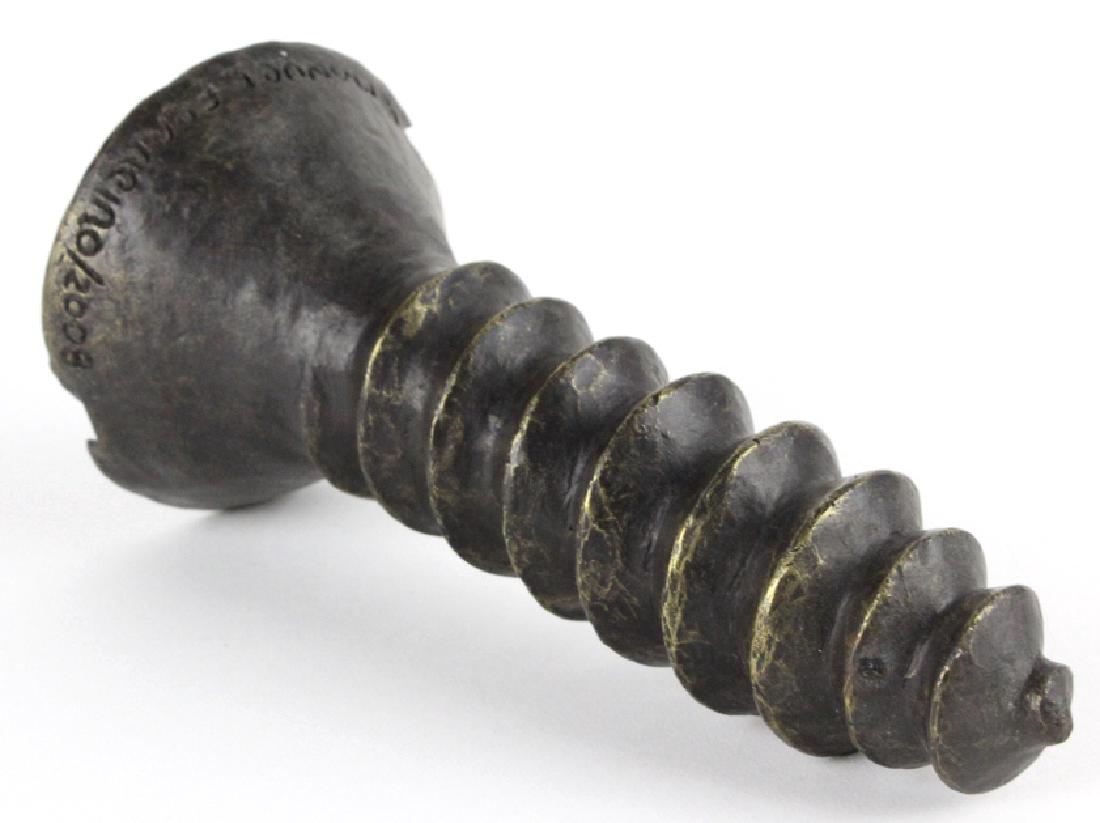 Manuel Ferreiro El Otro Bronze Screw Sculpture 08' (1 of 9)