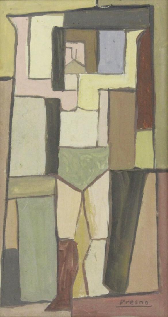 Lincoln Presno Hargain Watercolor On Paper SIGNED (1 of 5)