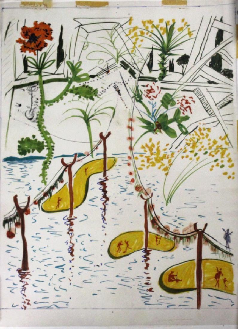 Salvador Dali M-Media Graphic Drypoint Art Proof (1 of 5)