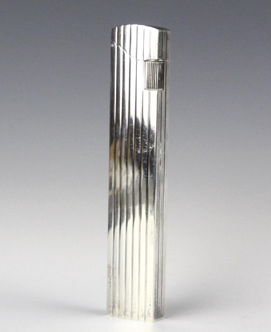 Cartier France MODERN Sterling Silver 5.5" Lighter (1 of 9)