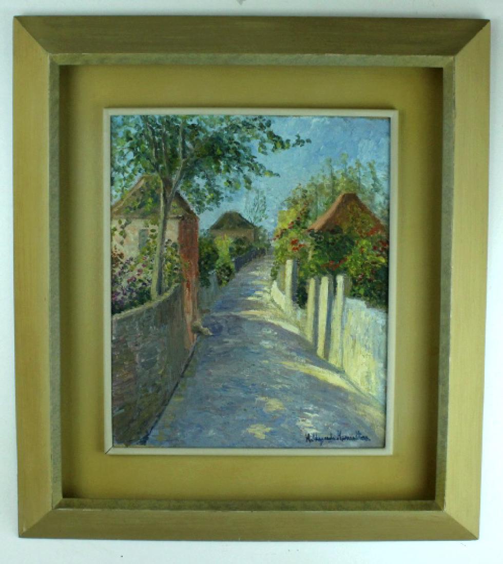 Hildegarde Hamilton Impressionist Oil Painting (1 of 5)