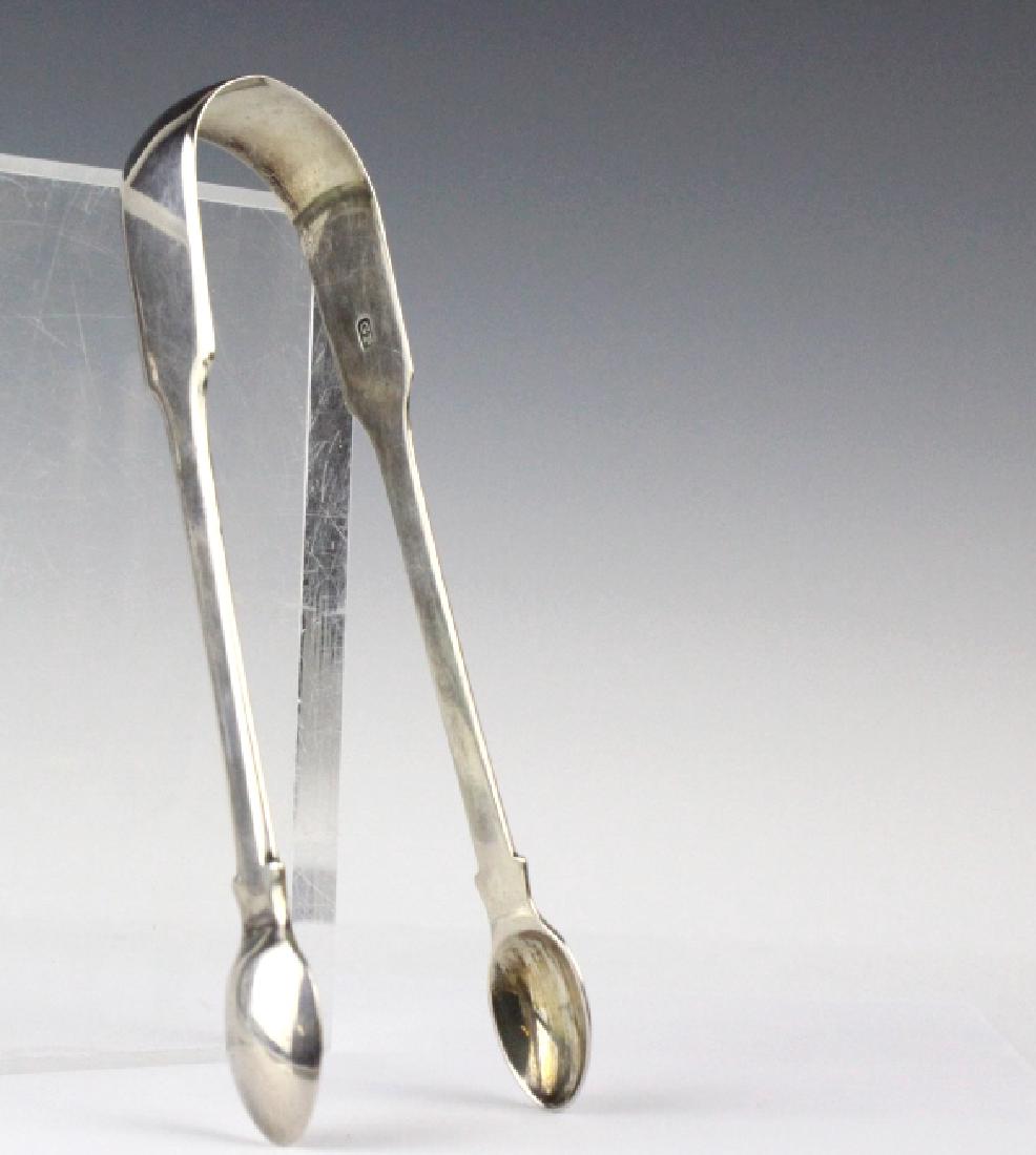 Antique English Georgian Silver Sugar Tongs (1 of 6)