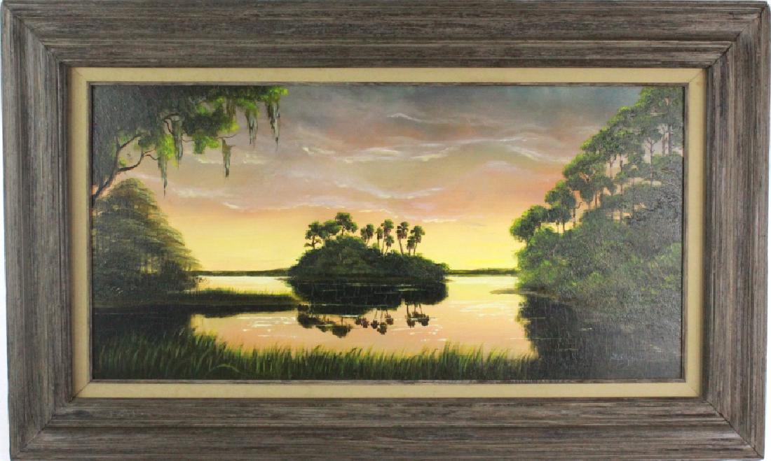 Jimmy Stovall FL Highwaymen Landscape Painting (1 of 9)