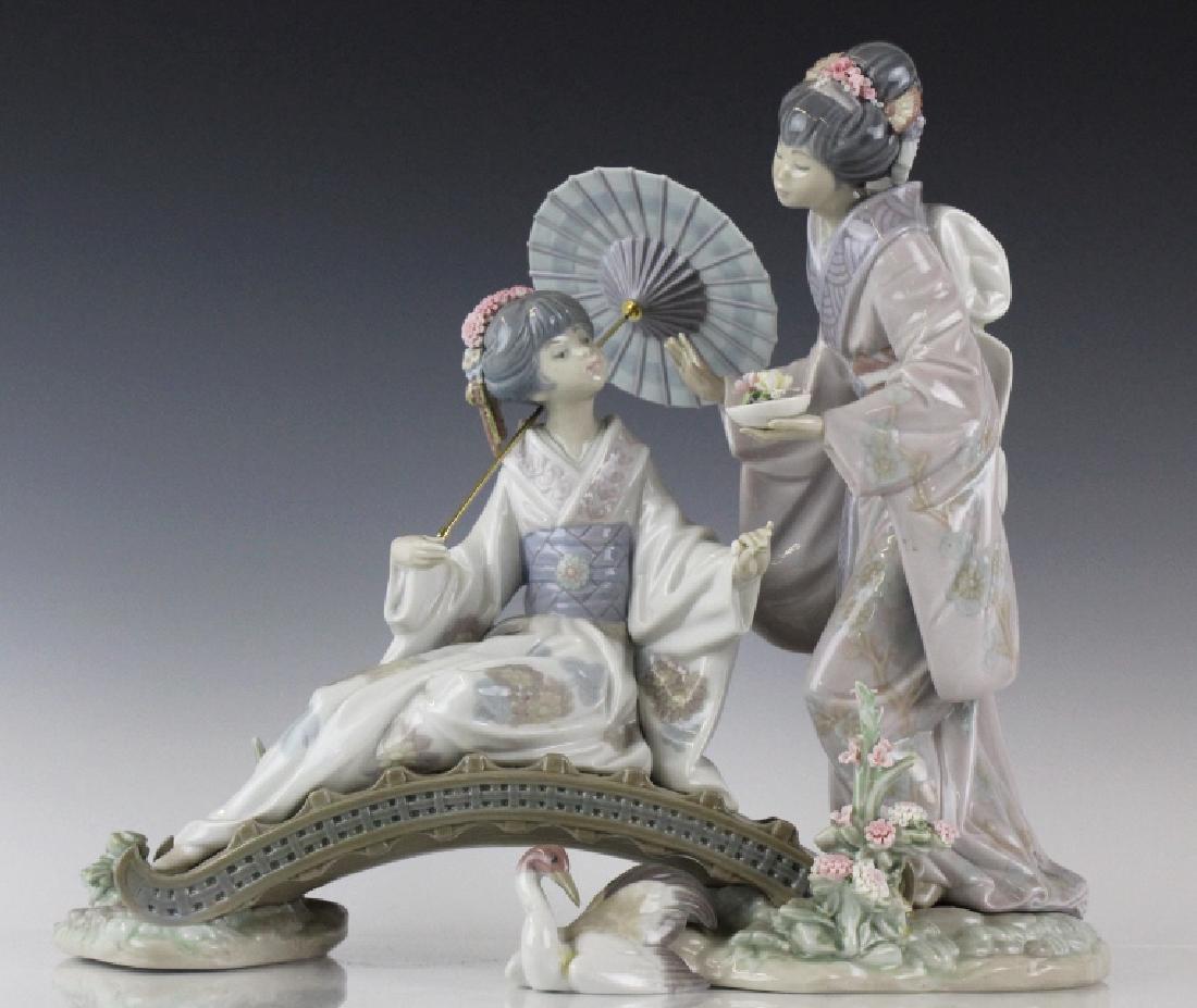 LLADRO Spain Springtime In Japan Porcelain Figure (1 of 9)