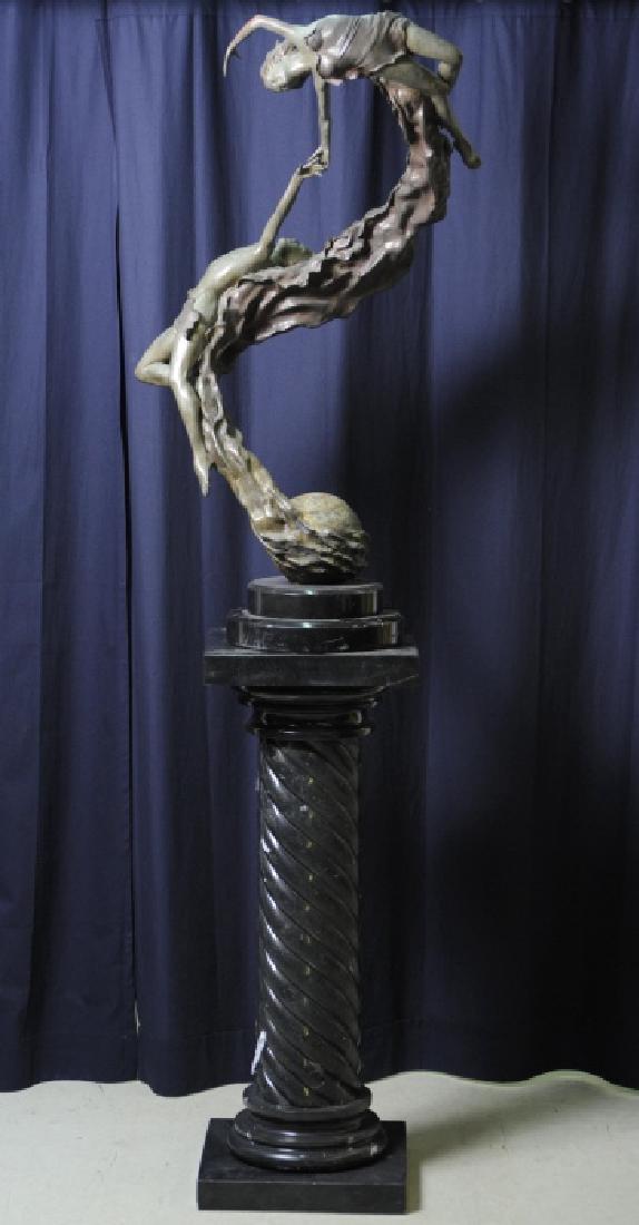 Howard Jason Destiny L/E Bronze Sculpture w Stand (1 of 8)