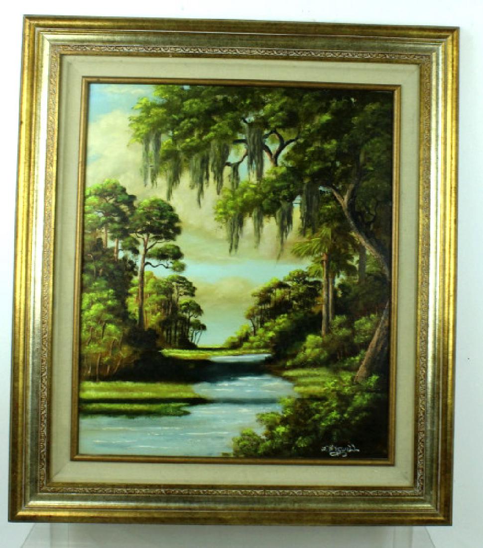 Jimmy Stovall FL Highwaymen Landscape Painting (1 of 5)