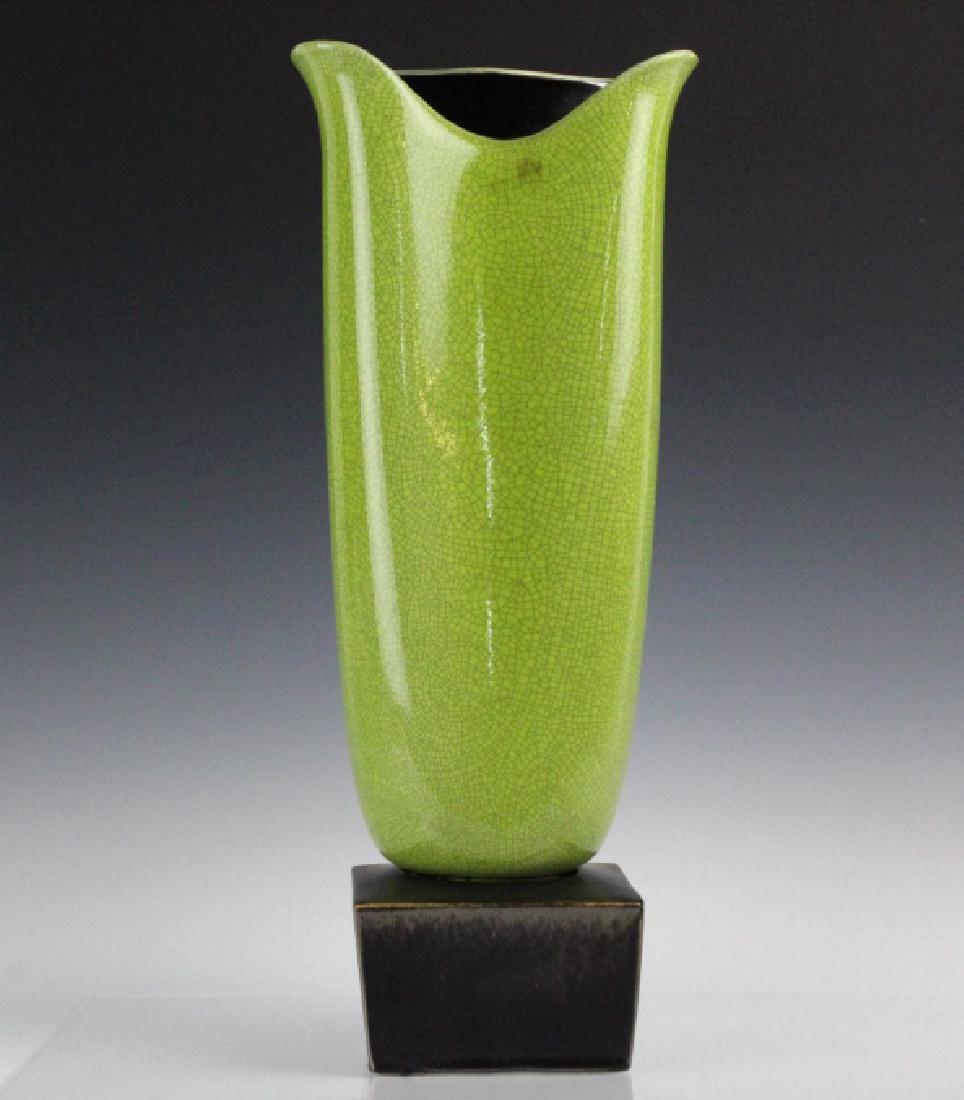 Red Wing Art Pottery Modernist Amorphic 18" Vase (1 of 9)