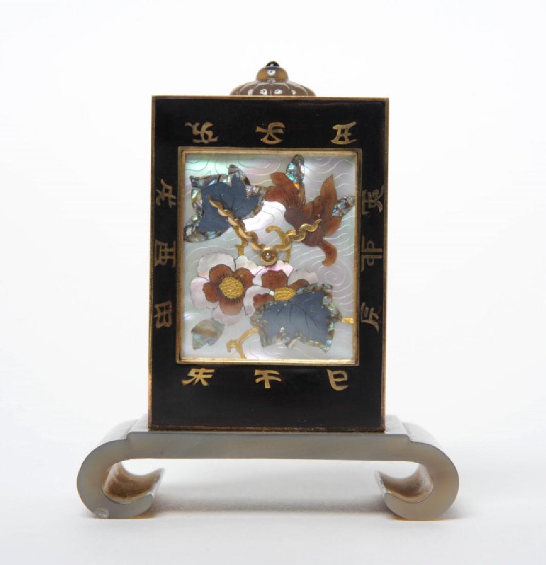 Art Deco Mother of Pearl Clock by Linzeler Marchak (1 of 10)