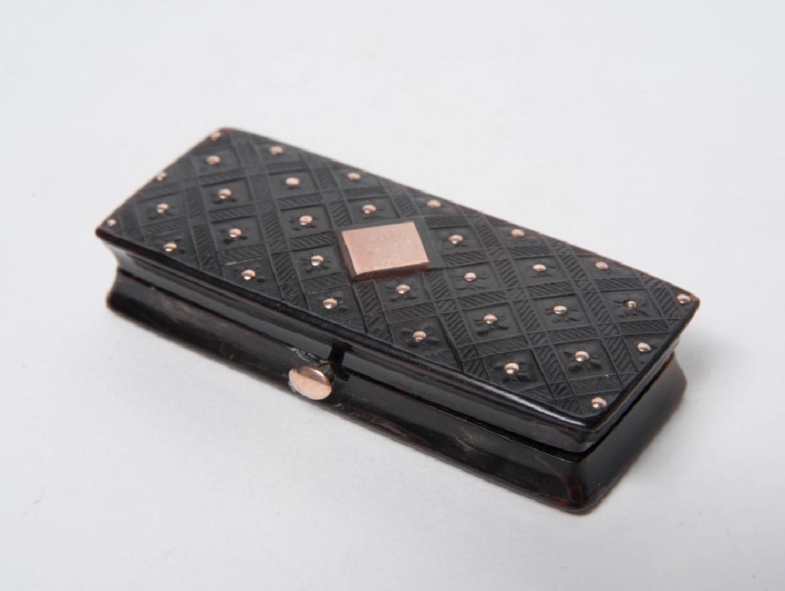 Antique Victorian Era Fine Gold Inlaid Needle Case (1 of 6)