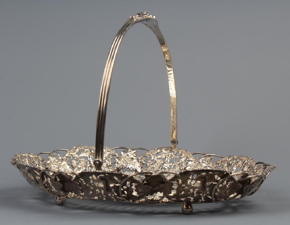 Sterling Silver Theodore B Starr Filigree Basket (1 of 7)