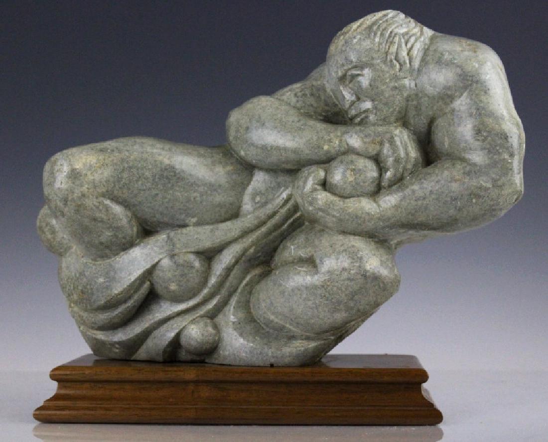 Zeus Greek God Artist Hand Carved Stone Sculpture (1 of 7)