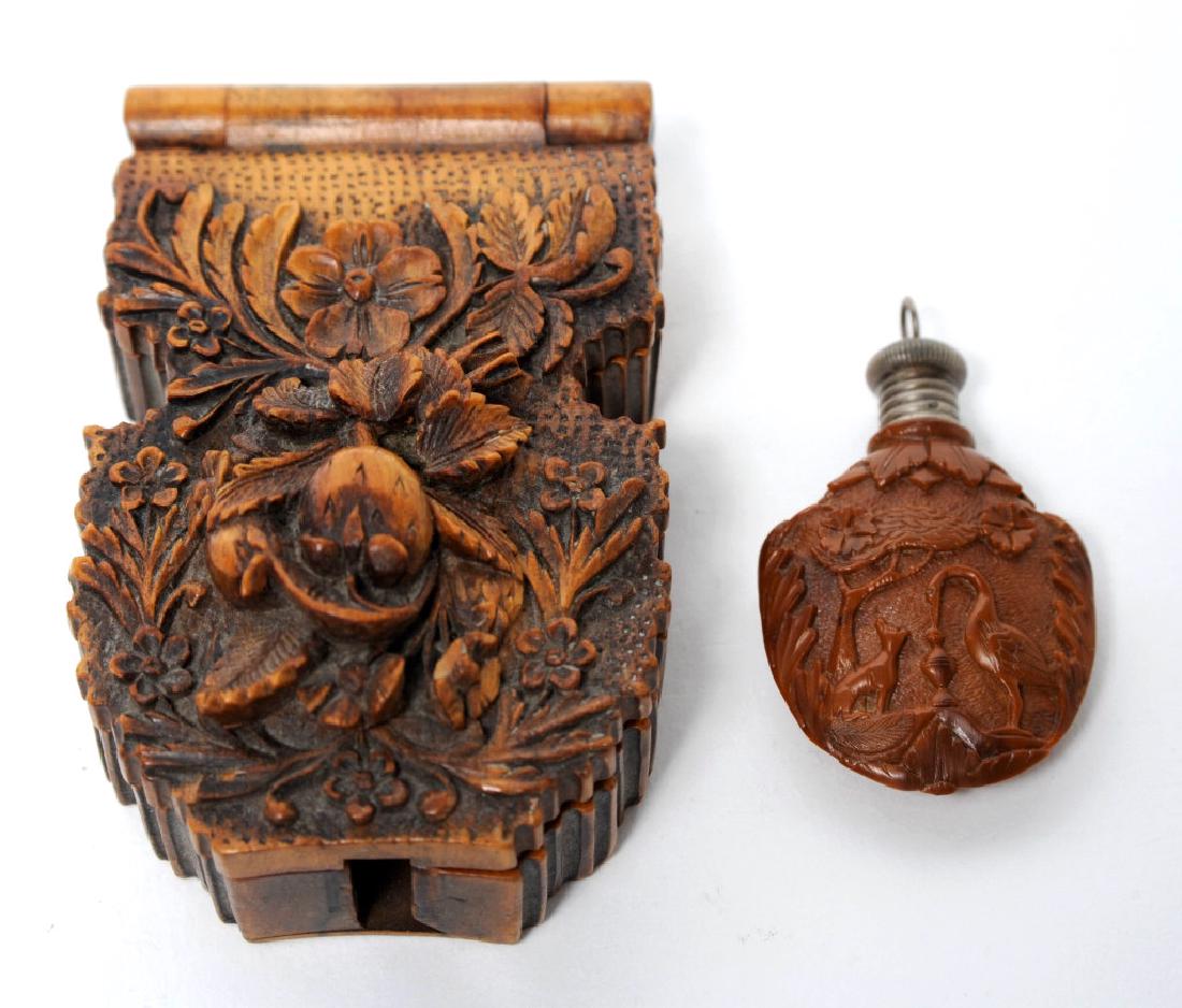Antique Victorian Black Forest Carved Watch Holder (1 of 7)