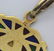 18K Gold Plique-Ã -jour Star of David Pendant 8.2gr - 4