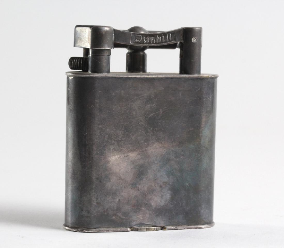 Deco Silver Plated Dunhill Coffee Table Lighter (1 of 7)