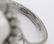 Signed KF 18k White Gold Diamond & Pearl Ring 6.5 - 5
