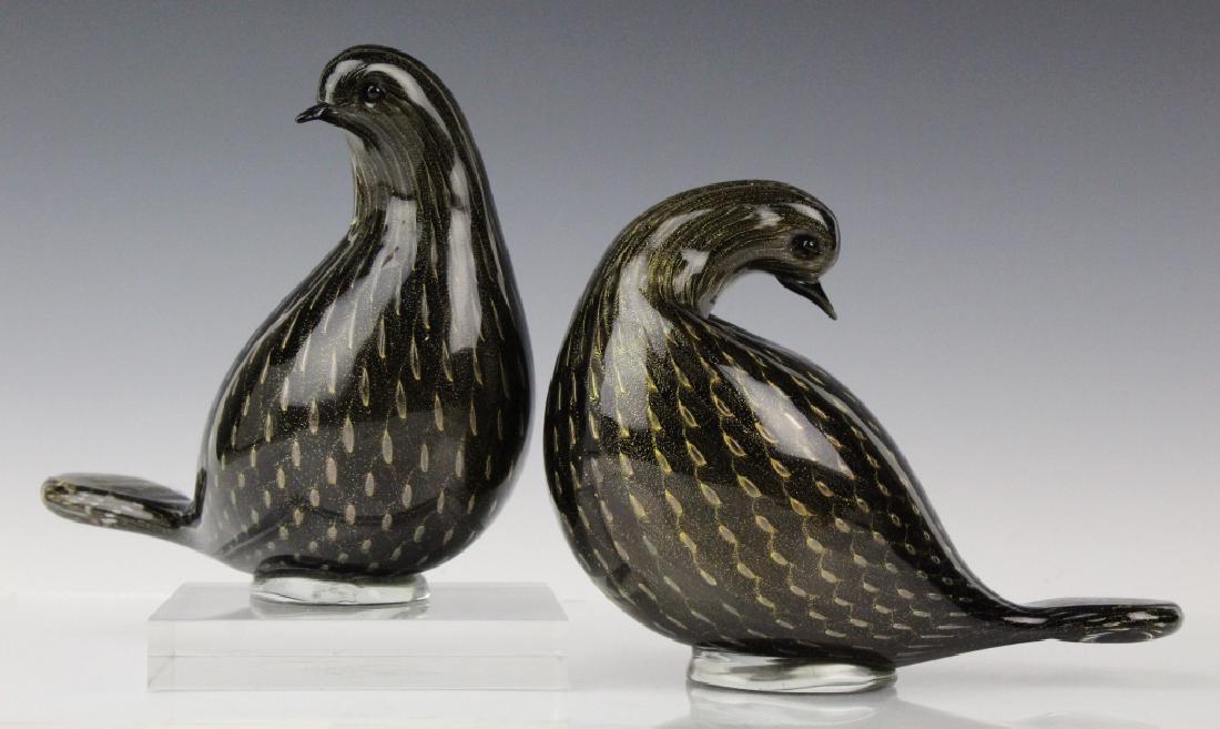 PR Italian Murano Art Glass LOVE Birds Peace Doves (1 of 6)