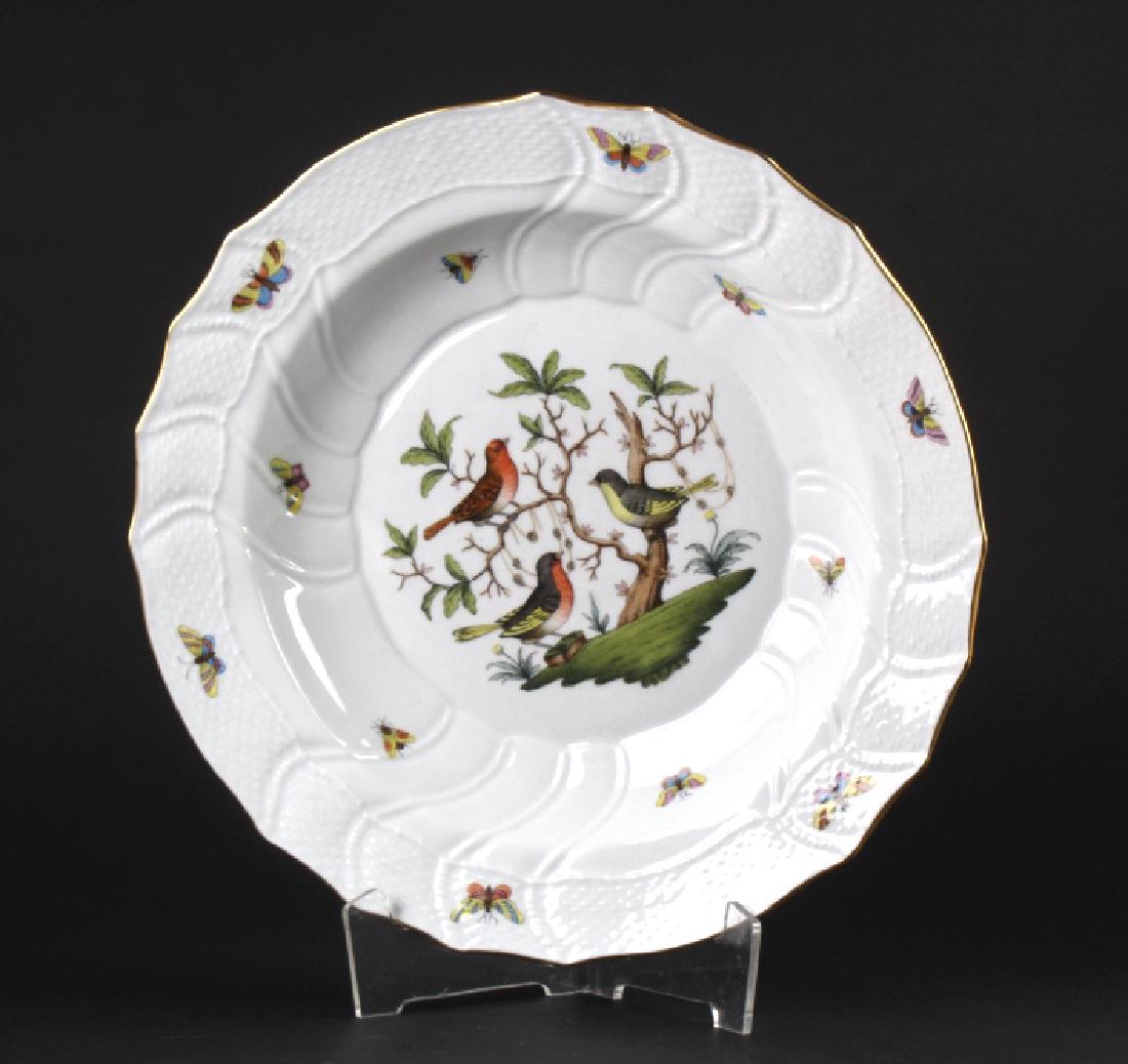 Herend Rothschild Porcelain 12 1/4" Serving Bowl (1 of 5)