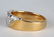 FINE Cartier France Diamond & 18k Gold Ring Size 6 - 2