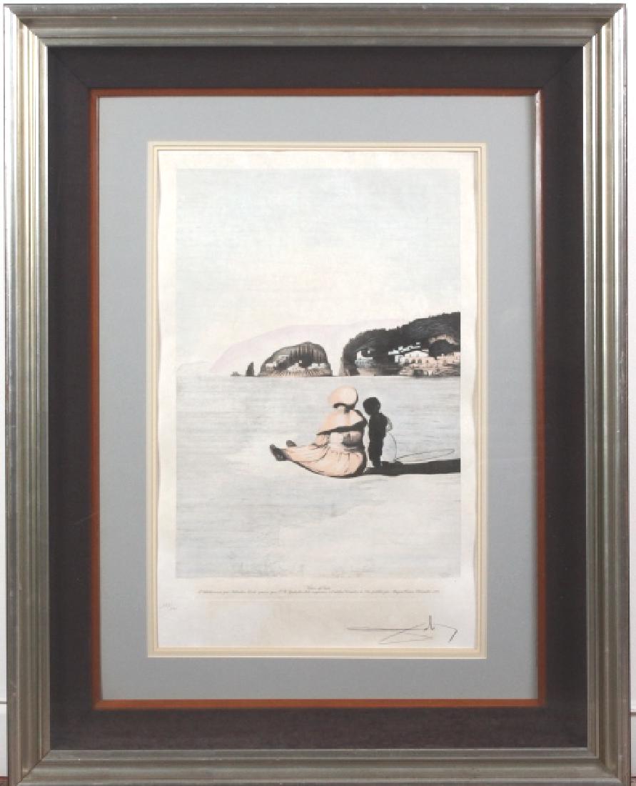 SIGNED Dali Visions of Gala L'Adolescence Etching (1 of 6)