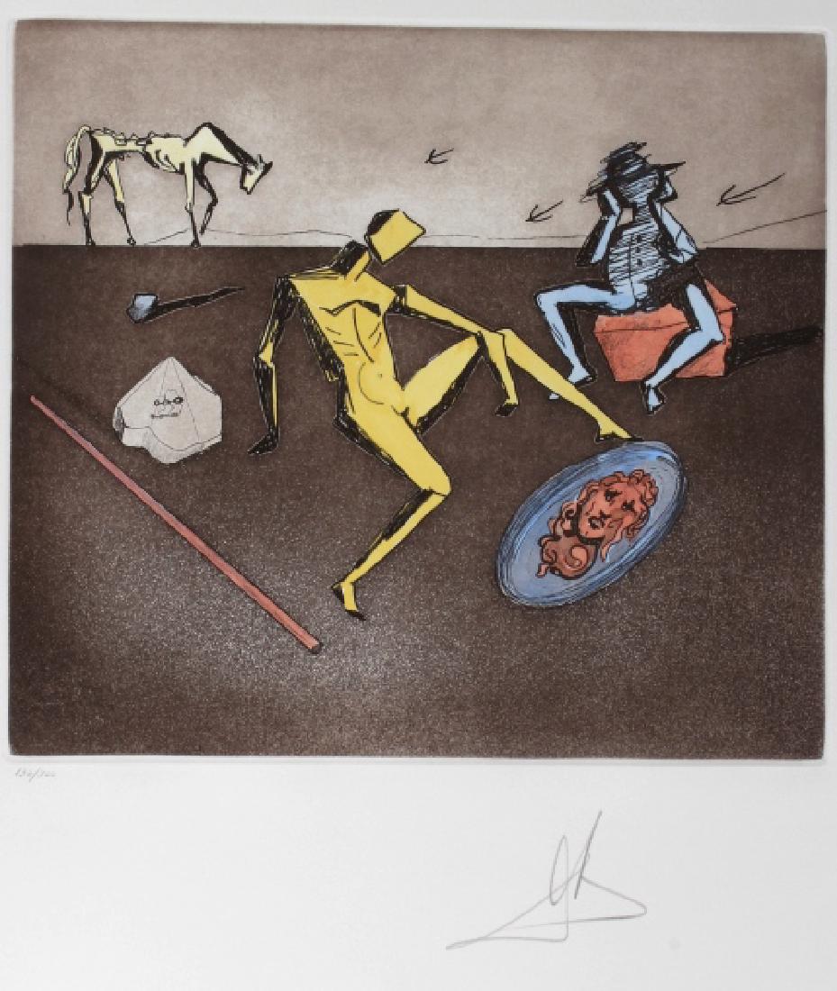 Salvador Dali MIRROR OF CHIVALRY LE Etching SIGNED (1 of 4)