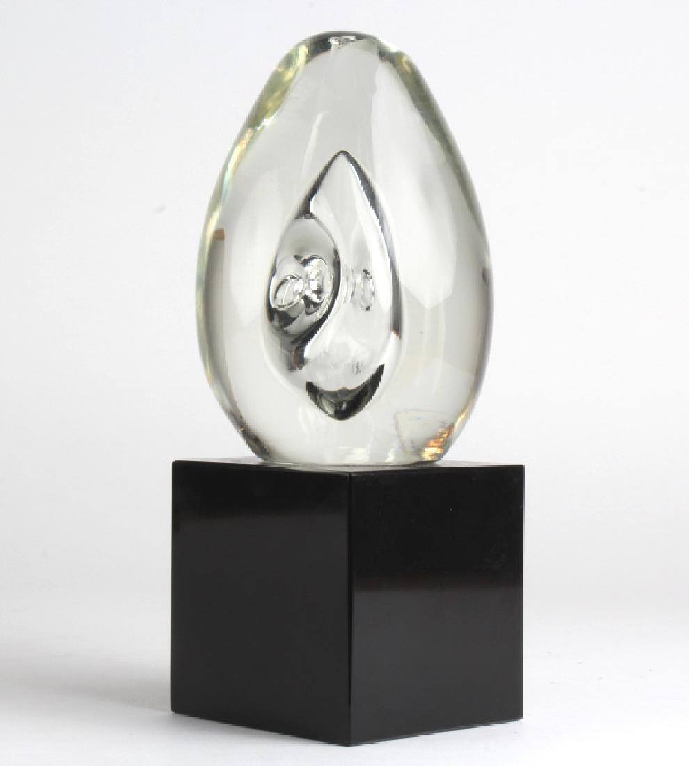 Renato Anatra Modernist Murano Glass Egg Sculpture (1 of 7)