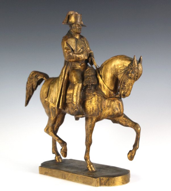 E Fremiet Napoleon Napoleon Horse Gilt Bronze Sculpture (1 of 12)