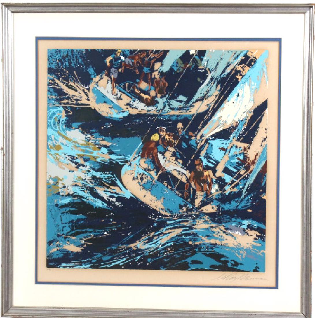 LeRoy Neiman AP Two Twelves Serigraph Print SIGNED (1 of 7)