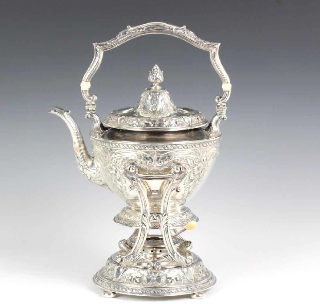 Gorham Sterling Silver Tilting Coffee Teapot 1830g (1 of 11)
