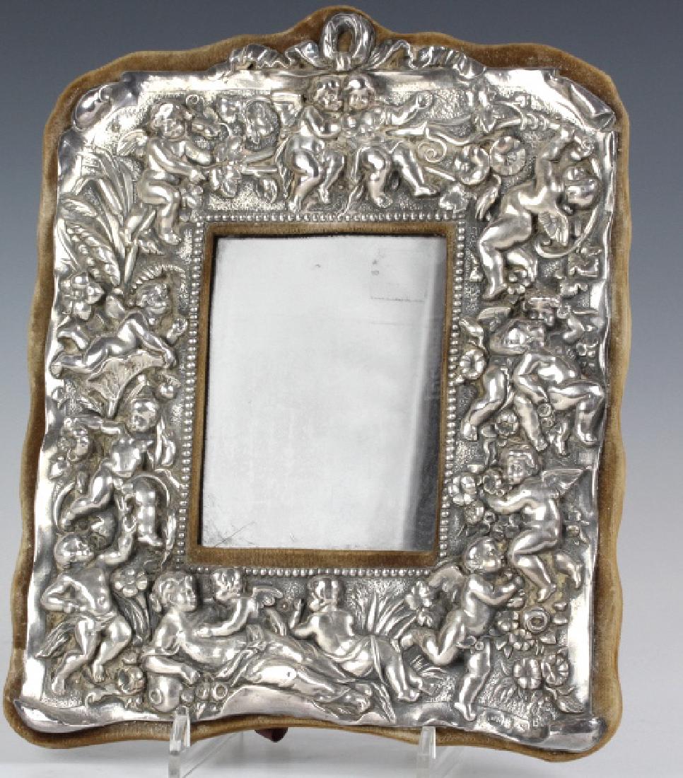 Early English Sterling Silver Picture Photo Frame (1 of 7)