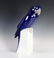 Bing & Grondahl Blue Macaw Porcelain Statue LARGE