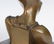 Signed M Sherrill Modernist Bronze Alien Sculpture - 8