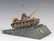 Silver Filigree Military Tank GIFT FROM PERU ARMY