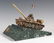 Silver Filigree Military Tank GIFT FROM PERU ARMY - 2
