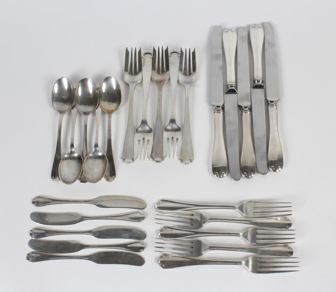 25 Piece Tiffany & Co Sterling Silver Flemish Set (1 of 5)