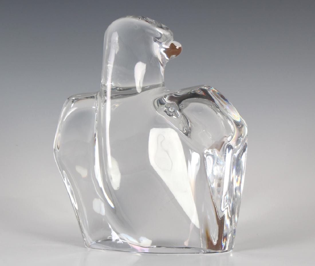 Orrefors Crystal Eagle Sculpture Olle Alberius 8" (1 of 7)