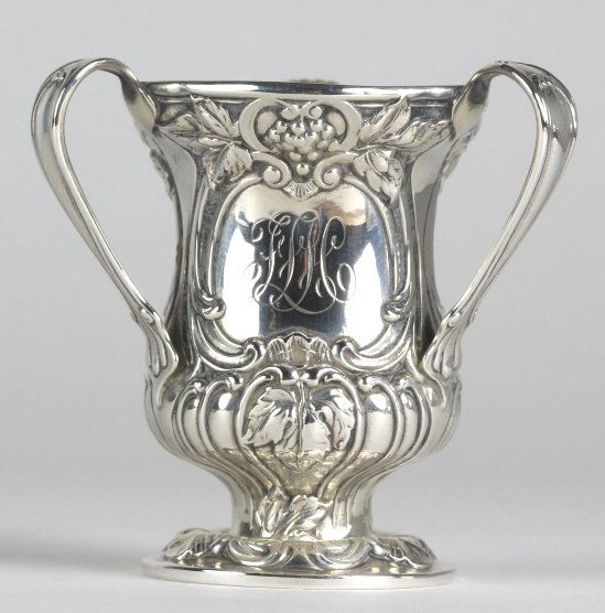 Old Gorham Sterling Silver 3 Handled Toothpick Cup (1 of 4)
