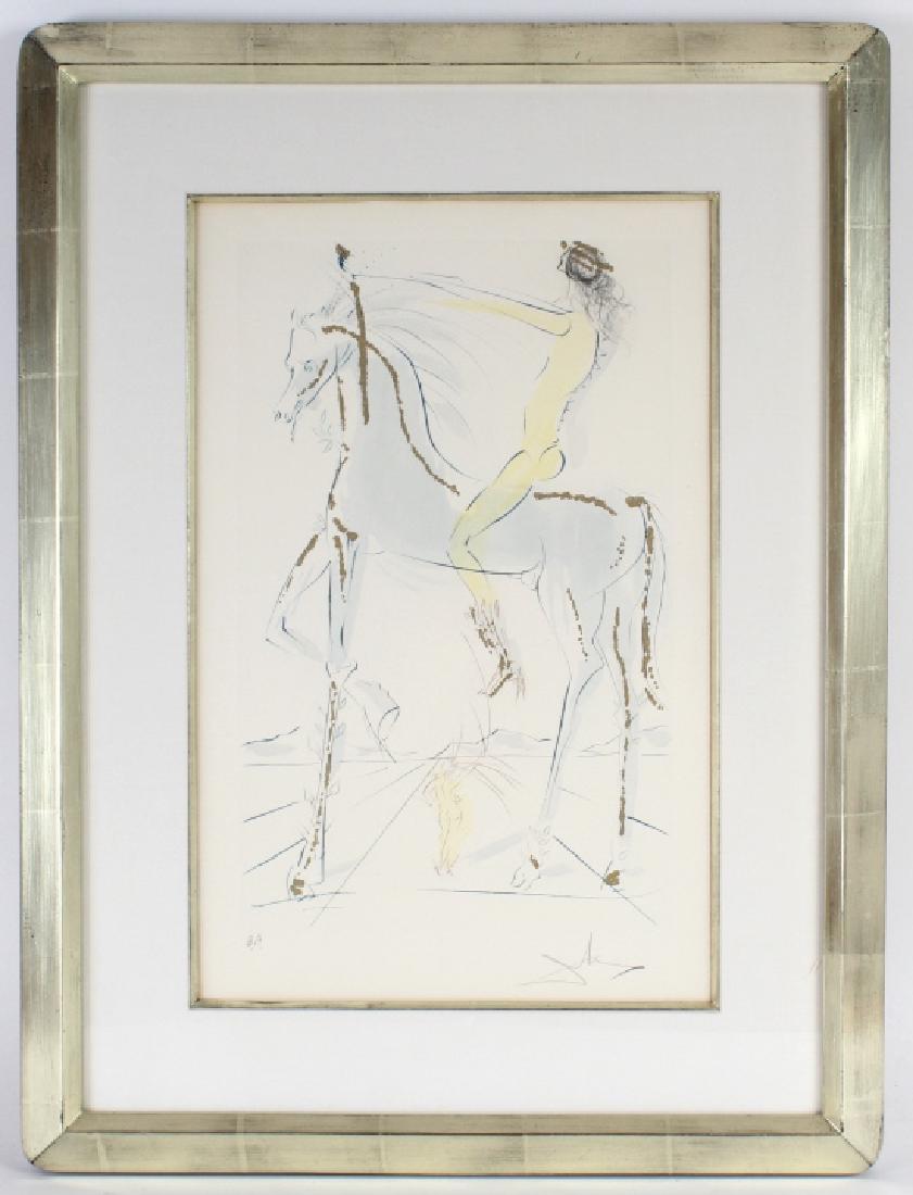 Salvador Dali I Have Compared Thee Etching Art SIGNED (1 of 6)