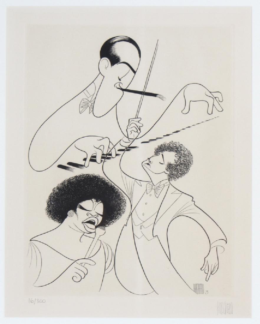 Al Hirschfeld American L/E Rhapsody Etching Art SIGNED (1 of 7)