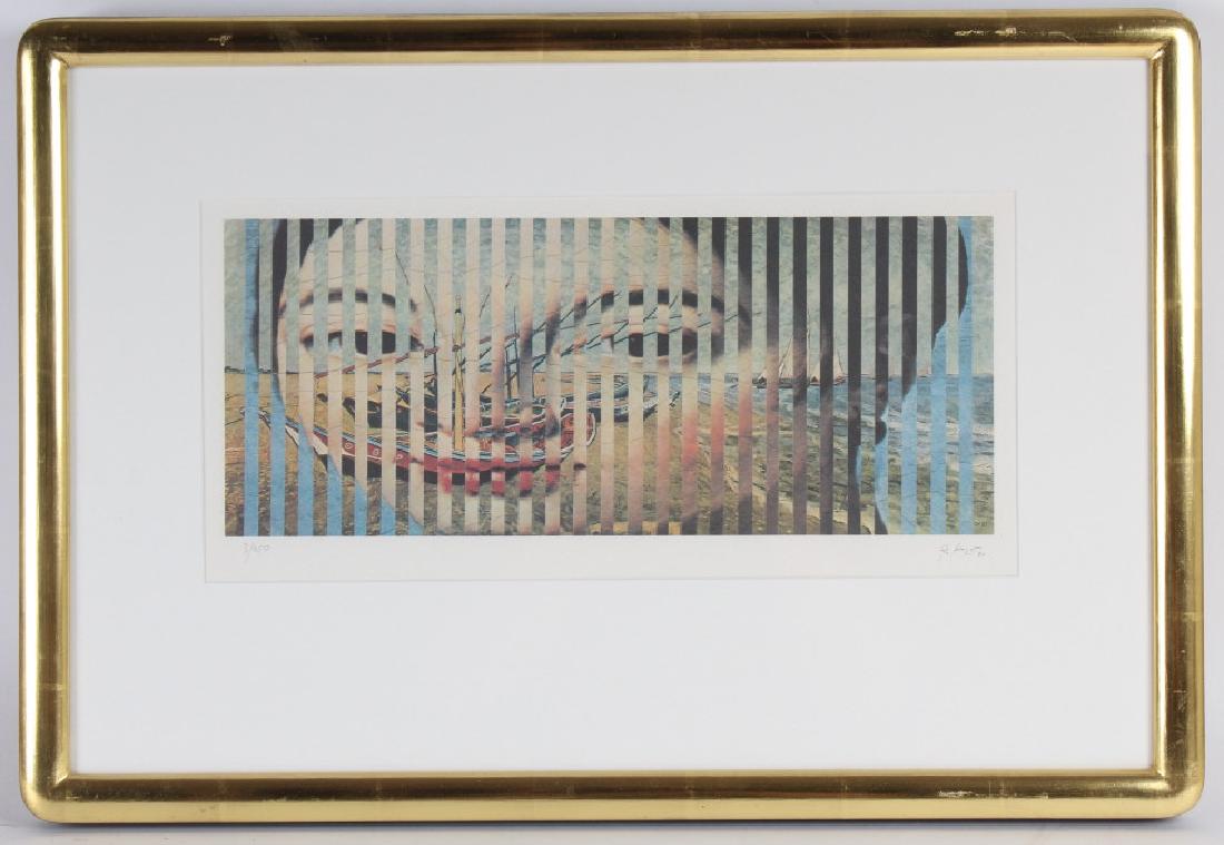 Pencil Signed L/E Surreal Lithograph MYSTERY ART (1 of 5)