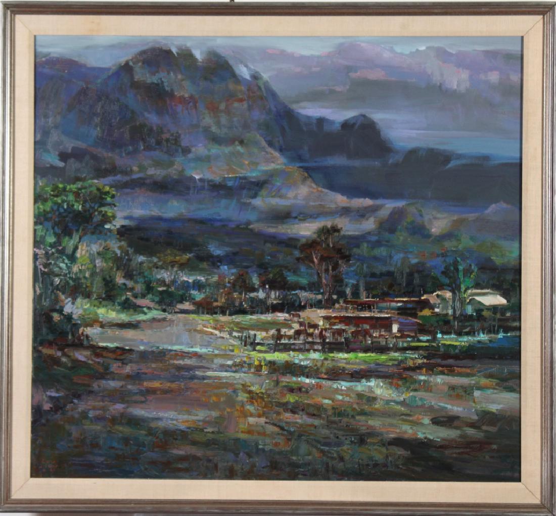 Lau Chun (b.1942) Hawaiian Landscape Oil Painting (1 of 6)