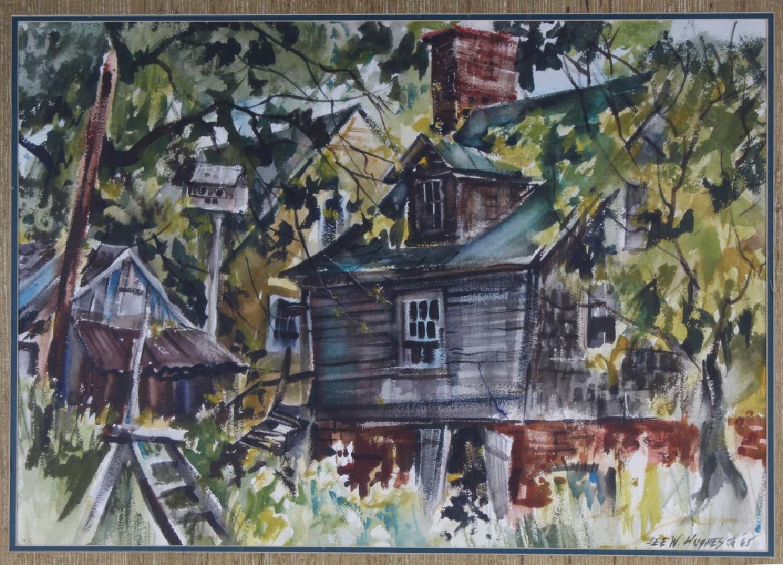 Lee W. Hughes Jr American Impressionist Art Painting (1 of 6)