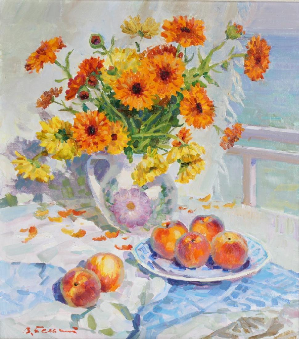 Vladimir Belsky b.1949 Russian Still Life Painting (1 of 8)