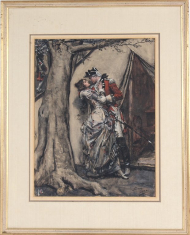 Norman Price USA Illustration Art Gouache Painting (1 of 6)