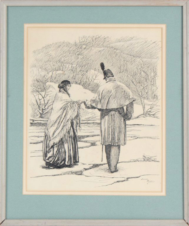 Norman Price USA Original Illustration Art Drawing (1 of 6)