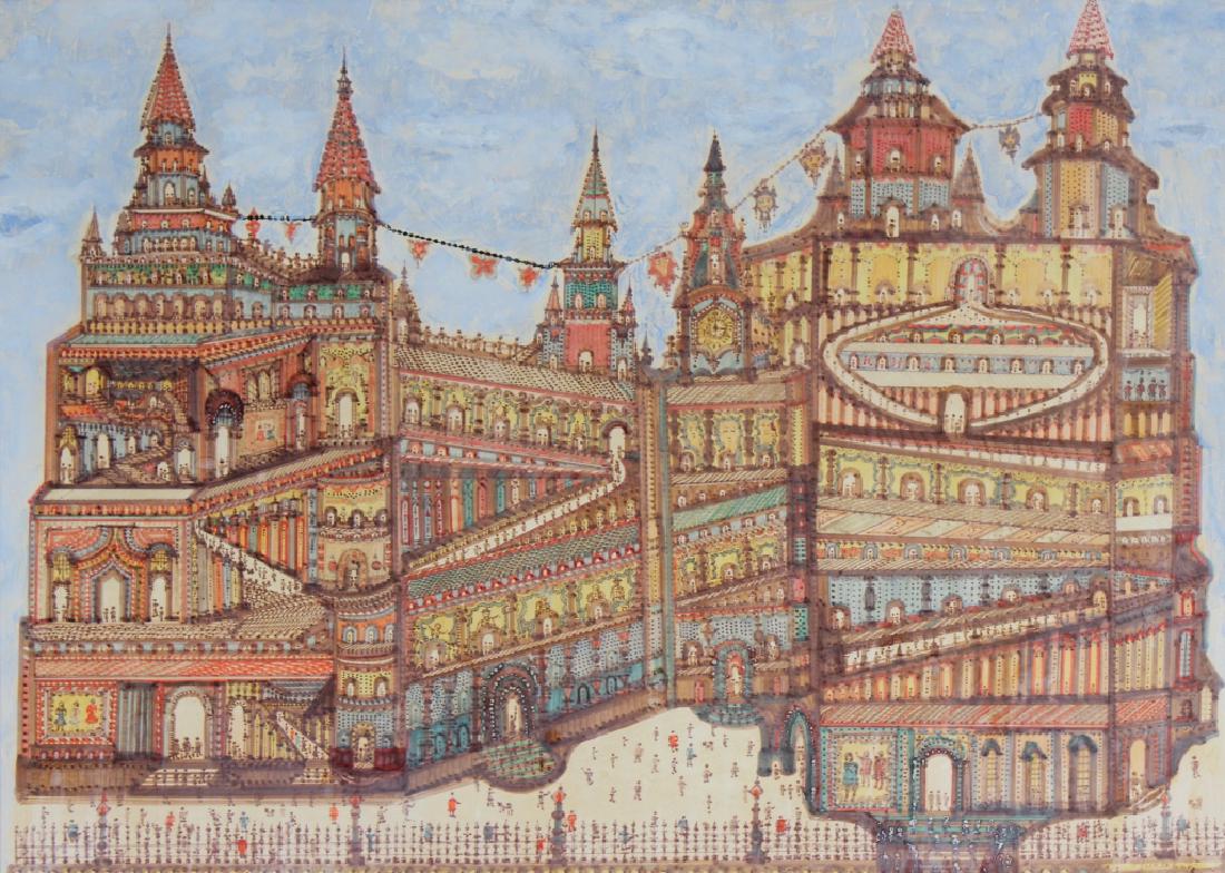 Dragotin Drago Jurak Croatia Architecture Painting (1 of 7)