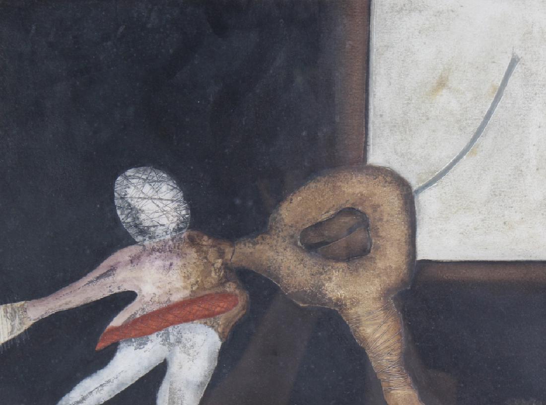 Ramon Antonio Carulla b.1963 Abstract Oil Painting (1 of 4)