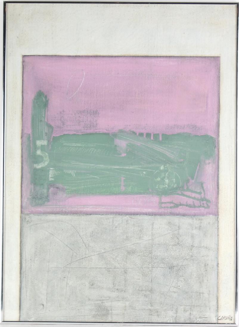 Ramon Antonio Carulla b.1963 Abstract Oil Painting (1 of 5)